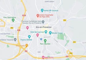 Zone d'intervention à Aix en Provence